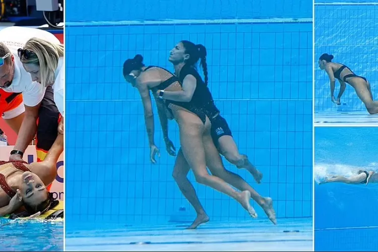 VIDEO - Momente de panică în timpul Campionatelor Mondiale de la Budapesta:  Înotătoarea americană Anita Alvarez a leșinat în bazin