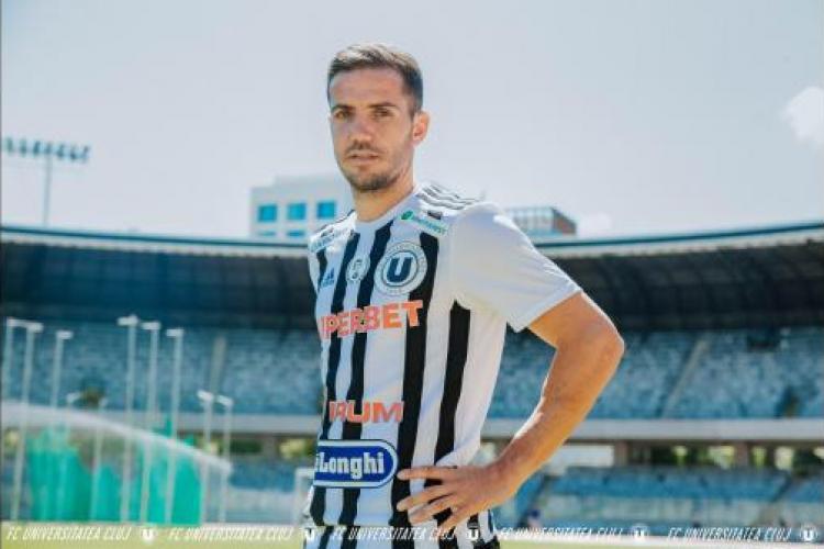 Alex Chipciu, transfer de necrezut la U Cluj de la CFR Cluj: ”Mă simt entuziasmat, bucuros și îmi doresc să avem rezultate bune”