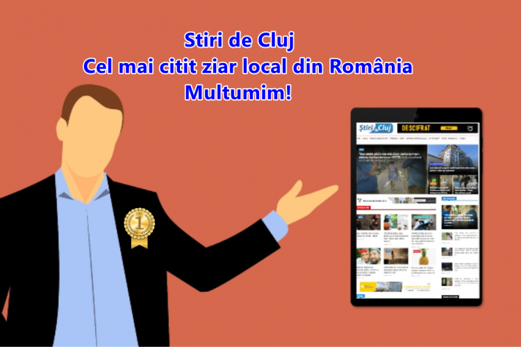 Știri de Cluj, cel mai citit ziar local din România. Cât de citite sunt ziarele din Cluj și Transilvania      