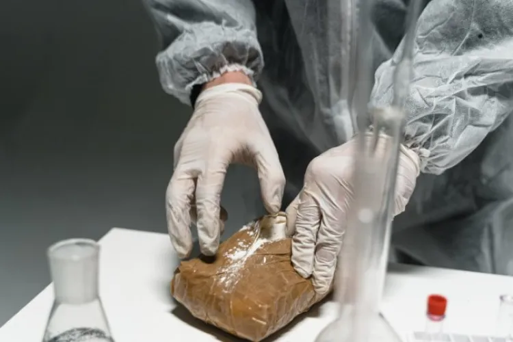 Doi chimiști din Columbia, la „muncă” în România, într-un laborator de extragere a cocainei amestecată în cafea