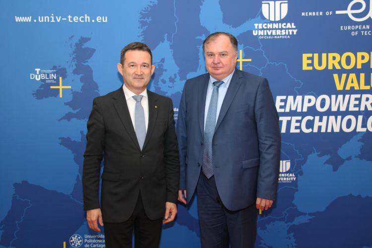 Ambasadorul Elveției, în vizită la Universitatea Tehnică din Cluj-Napoca - FOTO  			