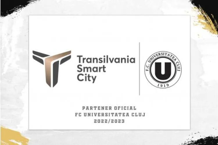 Sponsor important la U Cluj! Transilvania Smart City susține echipa fanion a orașului   