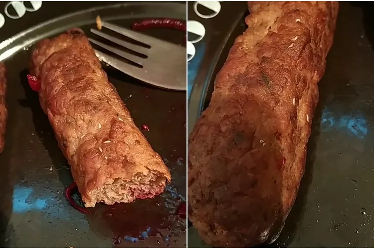 ”Îmi e puțină grețică”. Un clujean a cumpărat mici și când i-a gătit au ieșit viermii din ei. Problema e că a mâncat din ei - VIDEO