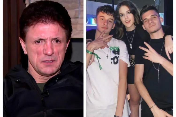 Câți bani de buzunar primesc lunar copiii lui Gică Popescu: „Banii nu pot să fie la liber, așa. Că banii sunt greu de făcut.”