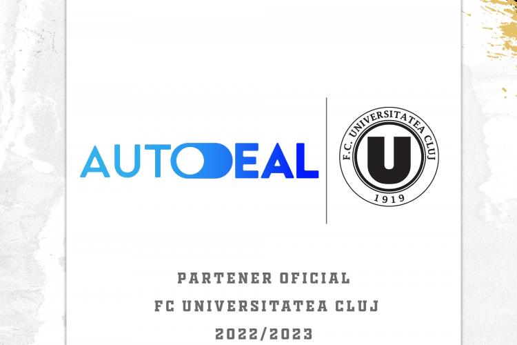 Autodeal se alătură FC Universitatea Cluj în noul sezon de Superliga