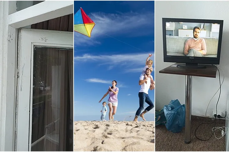 Experiența unor clujeni la un hotel de pe litoral. A fost ieftin la plată, iar la fața locului numai probleme: Am culcat copilul pe șezlong - VIDEO