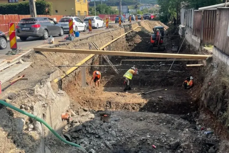 Restricții pietonale pe strada Eroilor din Florești, pentru a putea relua traficul auto