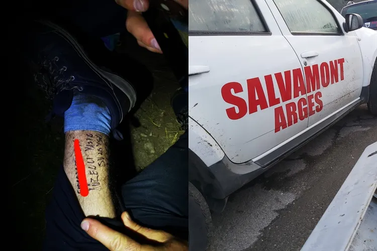 Abandonat de prieteni în munți, un tânăr și-a scris CNP-ul pe picior pentru a fi recunoscut dacă moare: „Să se știe cine a fost”