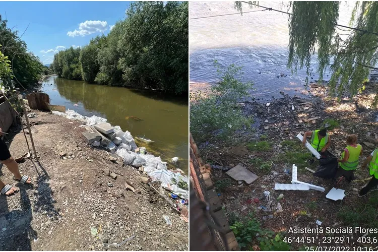 Pivariu e tot mai hotărât! Nu mai acceptă gunoaiele pe malul Someșului. A dat amenzi de peste 15.000 de lei    