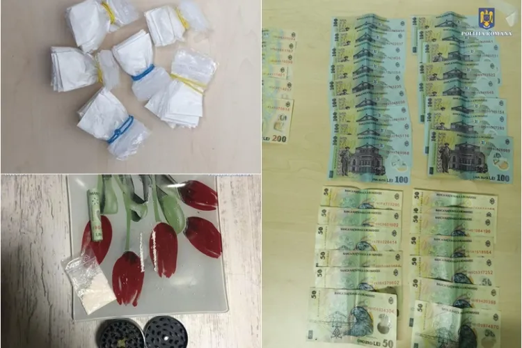 FOTO - Traficant de droguri, prins la Electric Castle în timp ce încerca să vândă pliculețe cu substanțe psihoactive