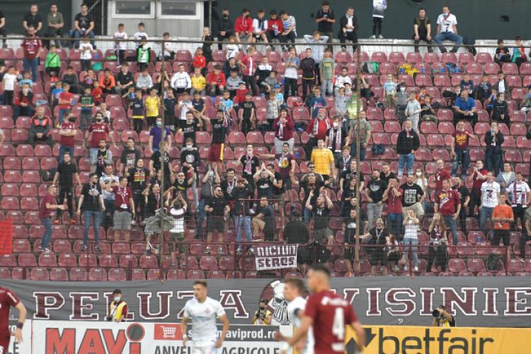 Auto-intitulatul ”Rege al suporterilor CFR-iști”, supărat pe lipsa fanilor de la stadion: Suntem de rușine în Liga 1