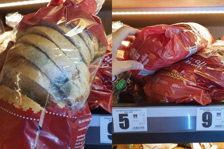 Pâine mucegăită la un magazin Profi din Florești: „Mare grijă la ce cumpărati!”