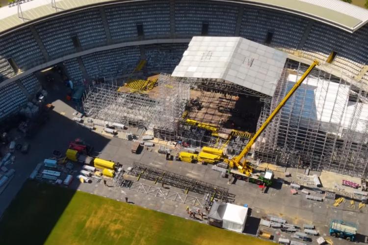 Totul despre UNTOLD 2022! Scena principală este colosală, cea mai mare construită vreodată în România