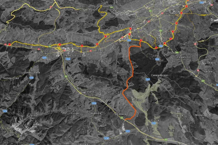Trei drumuri de importanță mare din Cluj vor fi realizate din fonduri europene