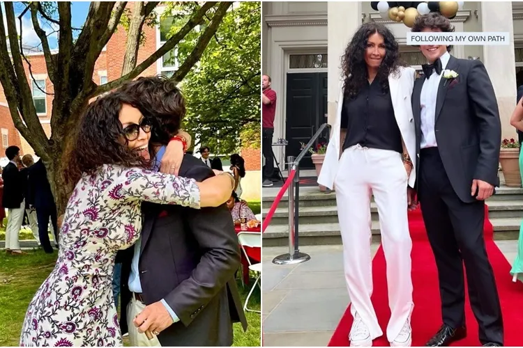 Cum arată fiul Mihaelei Rădulescu. Ayan a împlinit 18 ani și va studia în SUA