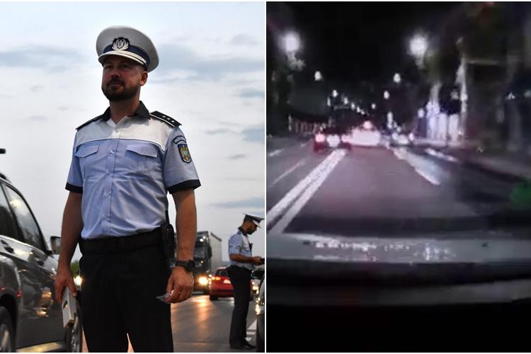 Alo, POLIȚIA CLUJ! Depășirea unui șofer criminal, în centrul orașului: Nu vreau sa dau numărul, să îți fac rău - VIDEO