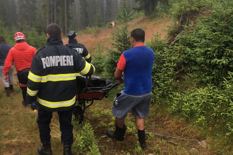 Un clujean a murit la munte, in timp ce culegea fructe de pădure - FOTO