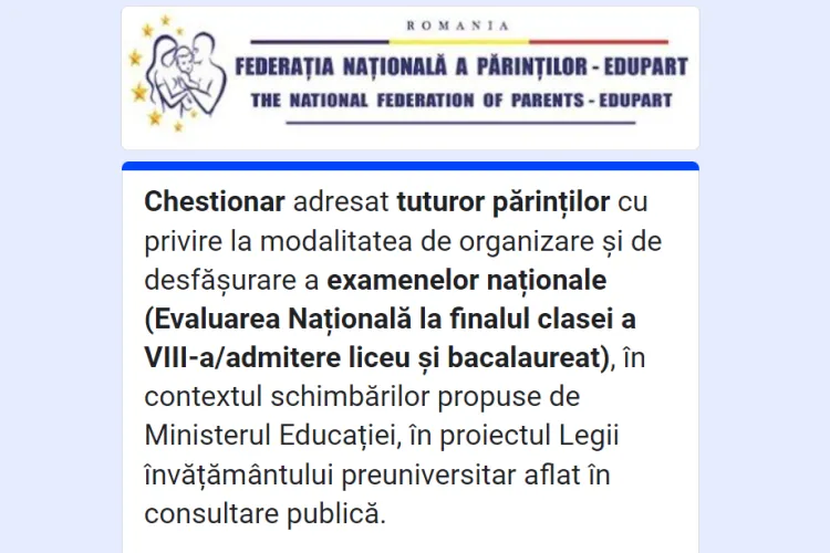 Părinții se revoltă împotriva noii scheme de admitere la liceu: „Elevii nu au nicio şansă fără meditaţii. S-ar putea să ne ducă la drame”