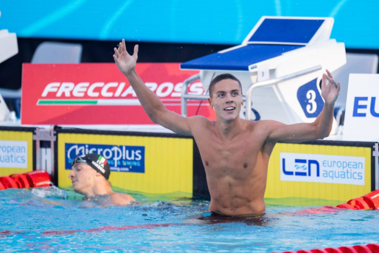 „M-am luptat ca de la rechin la rechin”: David Popovici s-a calificat în finala probei de 400 m liber la Campionatul European de la Roma 