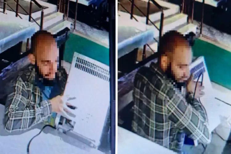 VIDEO - Un turist din Vama Veche a plecat de la cazare cu tot cu un frigider. Imaginile, surprinse de camerele de supraveghere