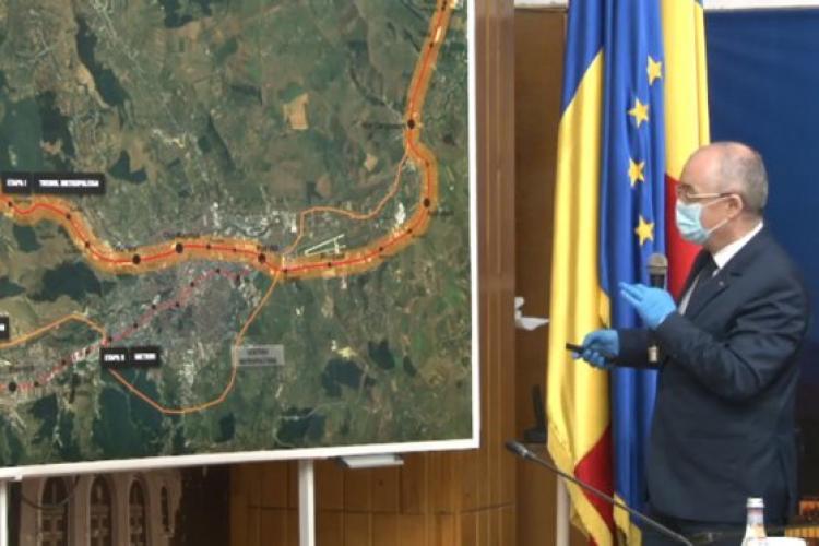 Emil Boc, despre suspendarea licitației Metroului Cluj: Trei mari concerne, care au făcut 19 metrouri, mi-au cerut suspendarea