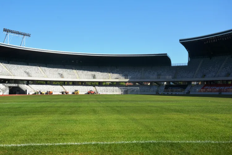 Cum arată gazonul de pe Cluj Arena! A fost refăcut în timp record, după Untold 2022