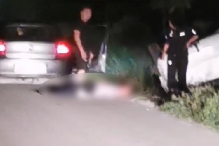 Șofer rupt în bătaie de de soţul amantei, după ce femeia a făcut accident, iar soţul a ajuns înaintea Poliţiei - VIDEO
