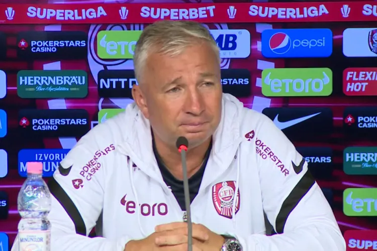 Dan Petrescu, după calificarea CFR Cluj în Conference League: „Pot să îi calific de 20 de ori că eu tot sunt un antrenor slăbuţ”