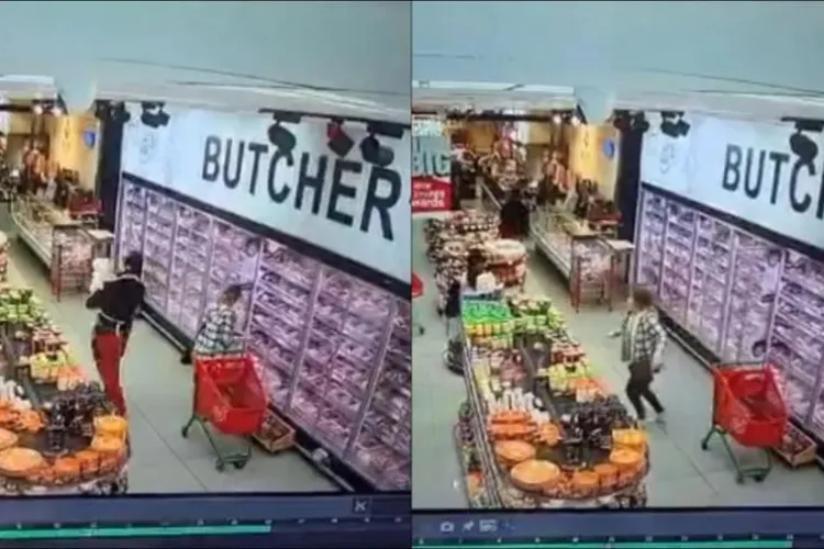 ”Nu atingi un copil! Ce avea de gând să facă copilului meu?” - Un bărbat i-a smuls copilul din carucior, într-un supermarket, când era cu spatele