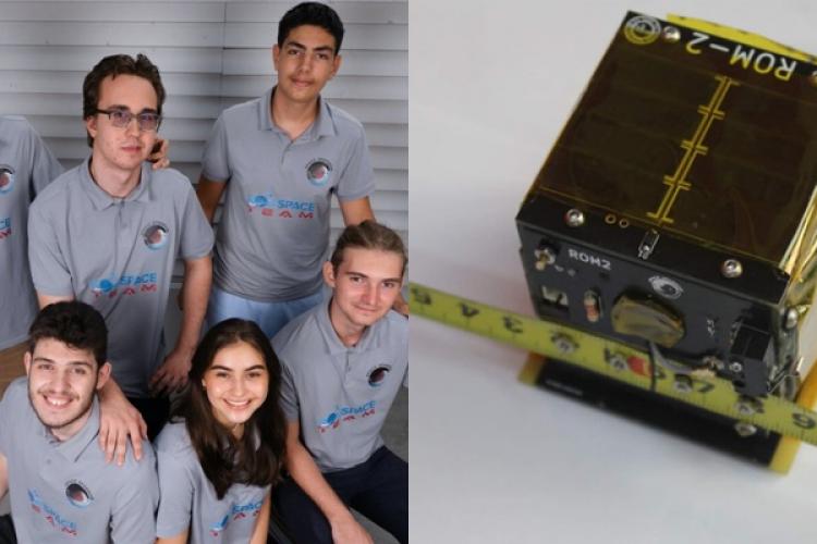 VIDEO/FOTO - O echipă de liceeni români a creat un microsatelit care va fi lansat pe orbita Pământului de către SpaceX