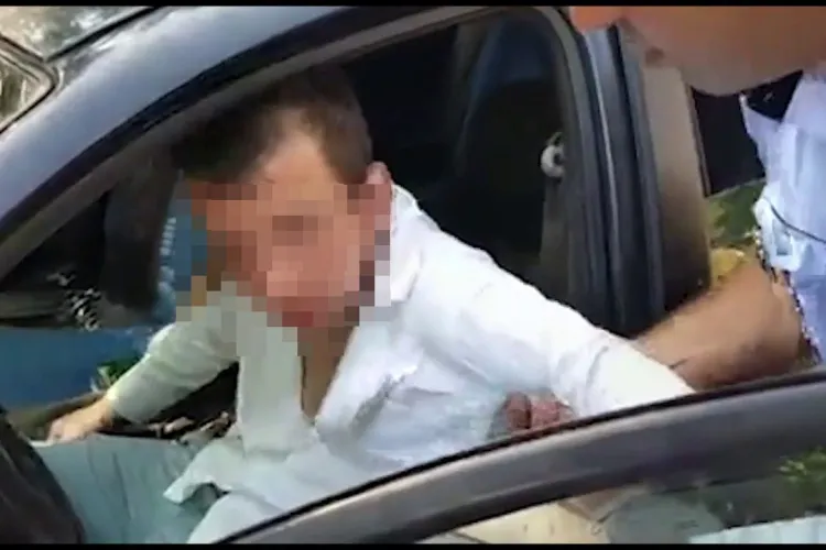 Cel mai mare bețivan din ultimele luni a ajuns în arestul Poliției Cluj - VIDEO