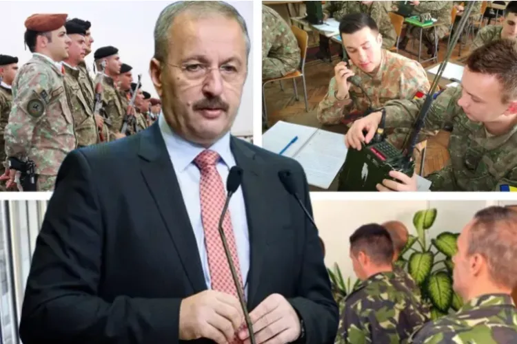 Stagiu militar voluntar pentru românii cu vârste între 18 și 35 de ani. Dîncu: Oamenii doresc să aibă o pregătire militară minimă