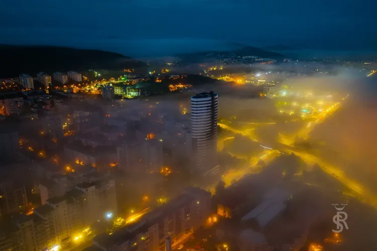 Fotografii senzaționale cu Mănășturul: Ceață sau poluare? - FOTO