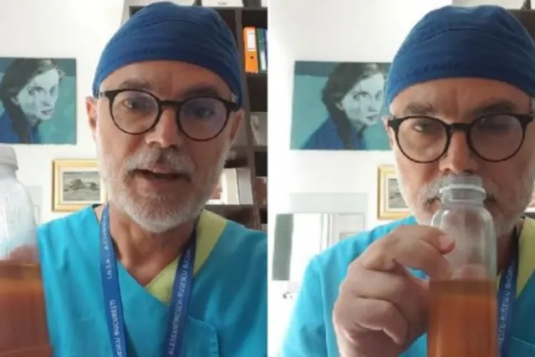 VIDEO - Ce s-a întâmplat cu un suc natural uitat în frigider în urmă cu un an. Cum a reacționat un medic pediatru când a deschis sticla