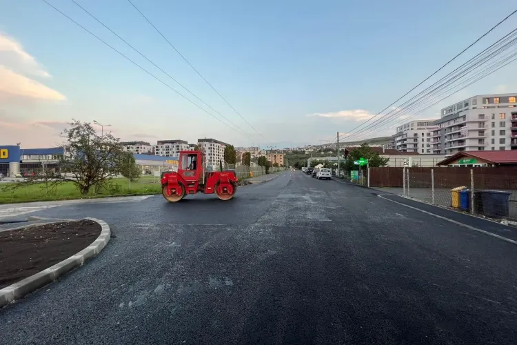 Arteră importantă redată traficului în Florești - FOTO