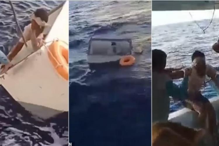 Un bărbat a supraviețuit 11 zile într-un frigider în Oceanul Atlantic, după ce barca lui s-a scufundat