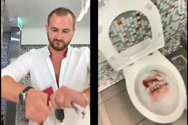 VIDEO - „Îi iubesc pe toți rușii, dar Putin nu este Rusia”: Soldatul care a dezertat din armata rusă și-a rupt pașaportul și l-a aruncat la toaletă