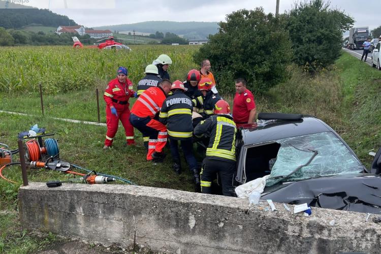 Doi clujeni au murit într-un accident în Sălaj, între Poarta Sălajului și Românași - FOTO