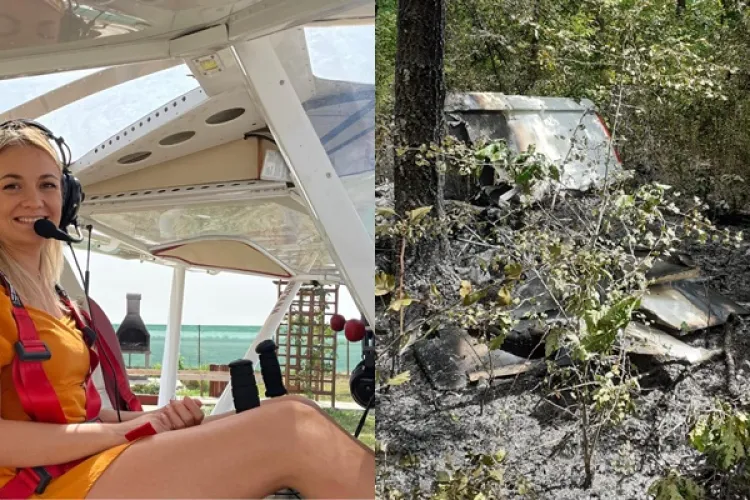 FOTO - „Aş fi ales fără să clipesc să fiu în locul tău”: Mesajul sfâșietor al iubitului tinerei care a murit în accidentul aviatic de la Giurgiu 