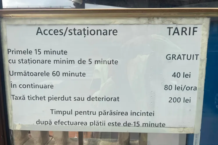 Șofer parcat la UPU Cluj, unde e cea mai scumpă parcare din oraș: Portarul mi-a zis să îi dau jumătate și mă lasă să ies!