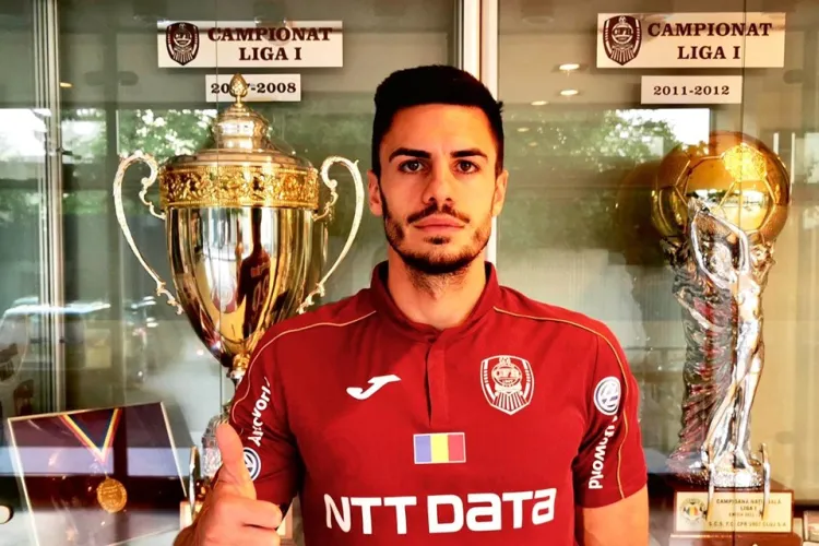 CFR Cluj îl vinde pe Andrei Burcă și nu mai așteaptă banii din cupele europene