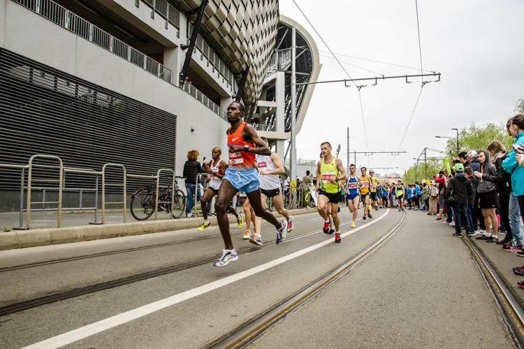 Maratonul Internațional Cluj are loc în 4 septembrie. Circulația auto va fi afectată
