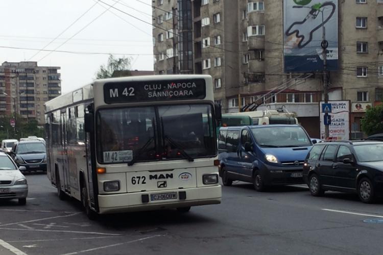 Autobuzul M42 are un traseu prelungit în Dezmir (Apahida)