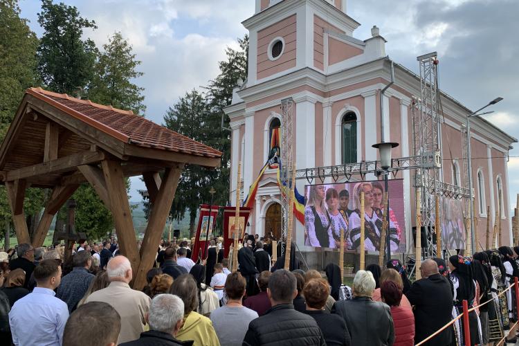 Eroul național Avram Iancu este comemorat la Țebea, de toată suflarea moțească - FOTO