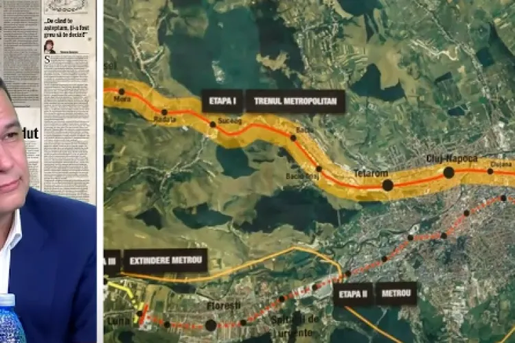 Ministrul Transporturilor (PSD) a fost întrebat dacă Emil Boc poate face ”Metroul Mic” până în 2026 - VIDEO