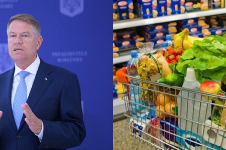 Klaus Iohannis: România nu va trece printr-o criză alimentară. Nu va fi nevoie de raţionalizarea alimentelor