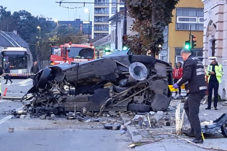Cluj: Cine este tânărul care a murit în accidentul din centrul Clujului: Dumnezeu sa il aseze in Lumina Sa - FOTO