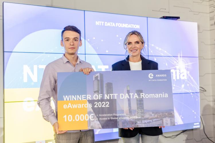 Premiile NTT DATA eAwards: Compania japoneză din domeniul IT premiază un start-up românesc