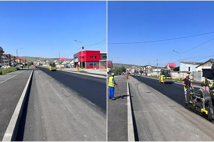 Lucrările pe strada Eroilor din Florești vor fi gata până la finele anului