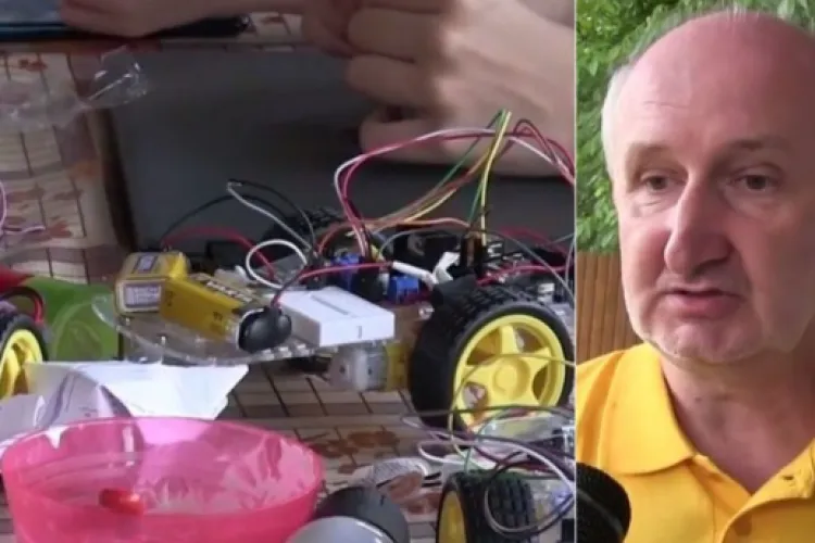 Un profesor şi-a transformat casa într-o tabără de robotică pentru elevii pasionați de științele exacte